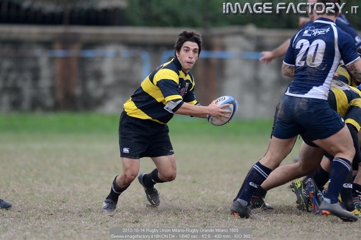 2012-10-14 Rugby Union Milano-Rugby Grande Milano 1805